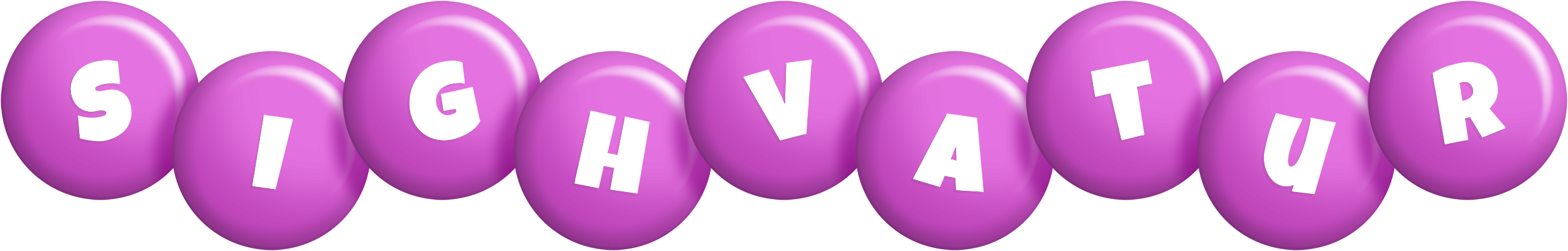 Sighvatur candy-purple logo