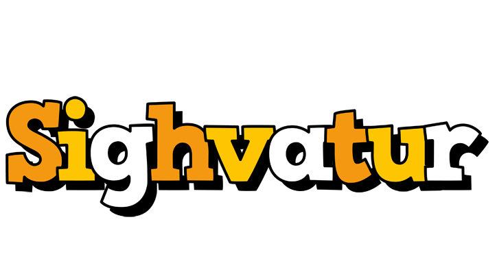 Sighvatur cartoon logo