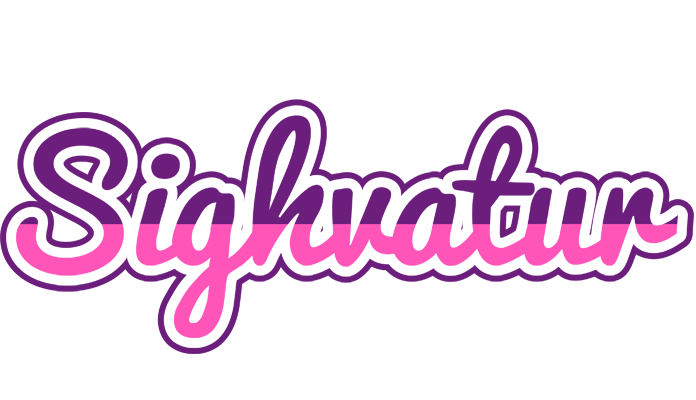 Sighvatur cheerful logo