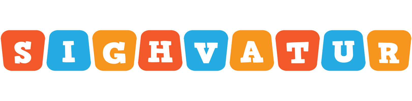 Sighvatur comics logo