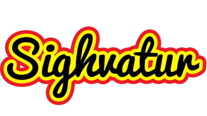 Sighvatur flaming logo