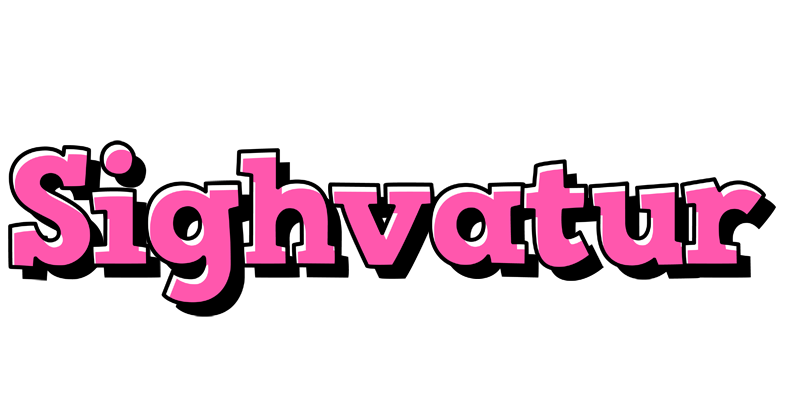 Sighvatur girlish logo