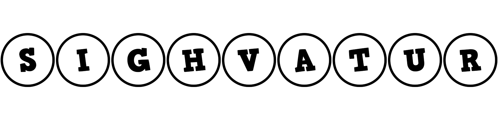 Sighvatur handy logo