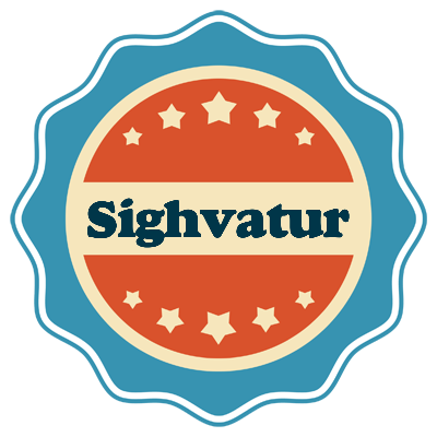 Sighvatur labels logo