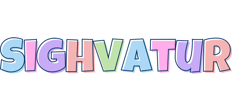 Sighvatur pastel logo