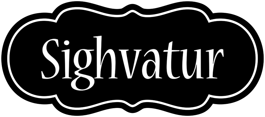 Sighvatur welcome logo