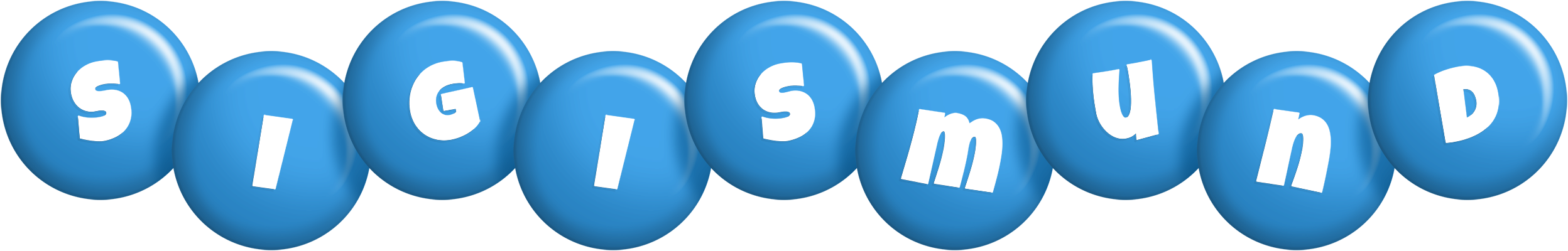 Sigismund candy-blue logo