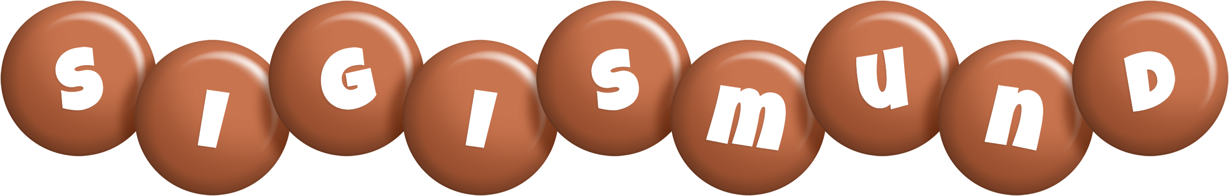 Sigismund candy-brown logo