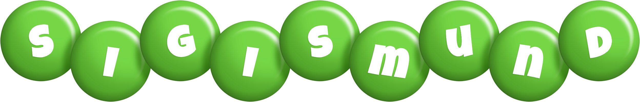 Sigismund candy-green logo