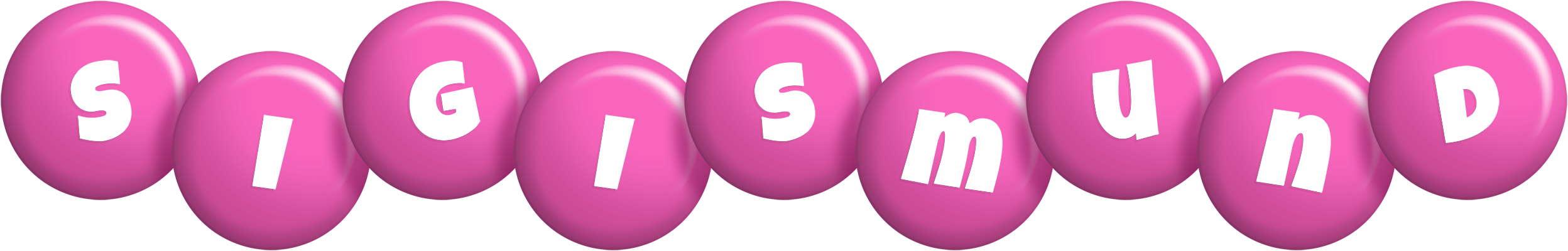 Sigismund candy-pink logo
