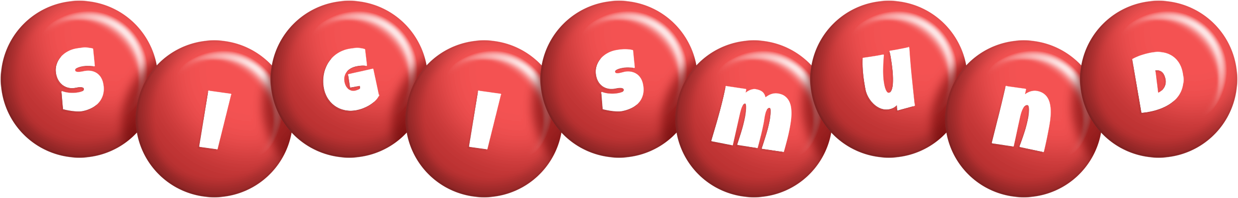 Sigismund candy-red logo