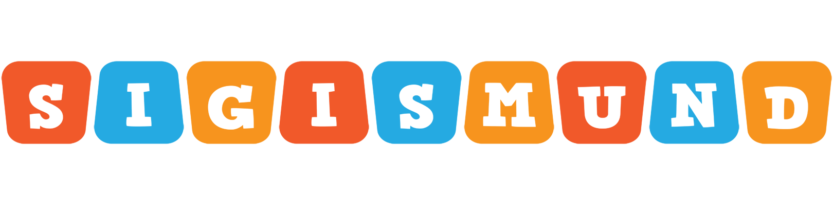 Sigismund comics logo