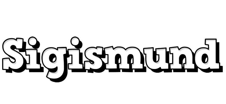 Sigismund snowing logo