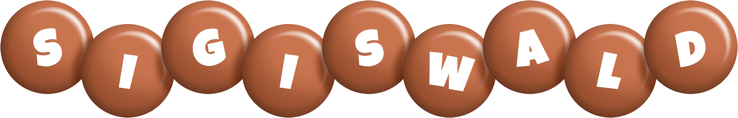 Sigiswald candy-brown logo