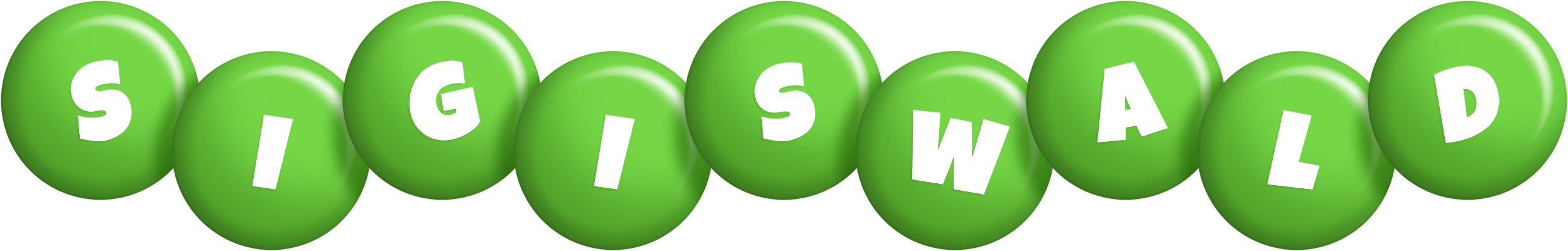 Sigiswald candy-green logo