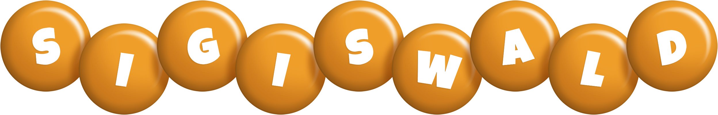 Sigiswald candy-orange logo