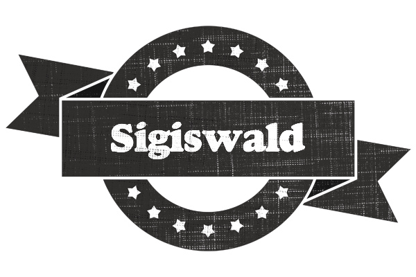 Sigiswald grunge logo