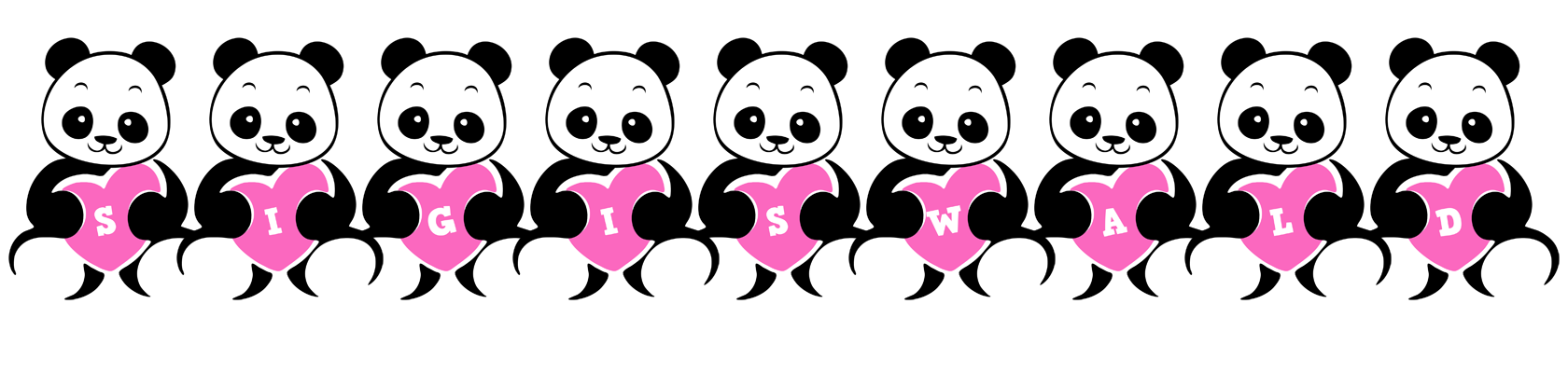 Sigiswald love-panda logo