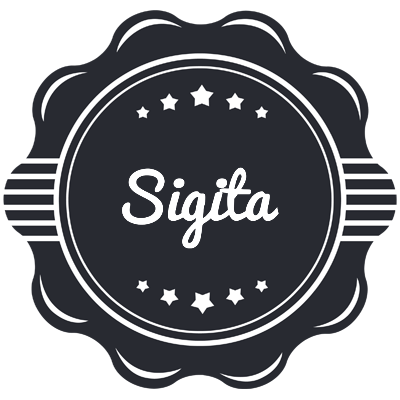 Sigita badge logo