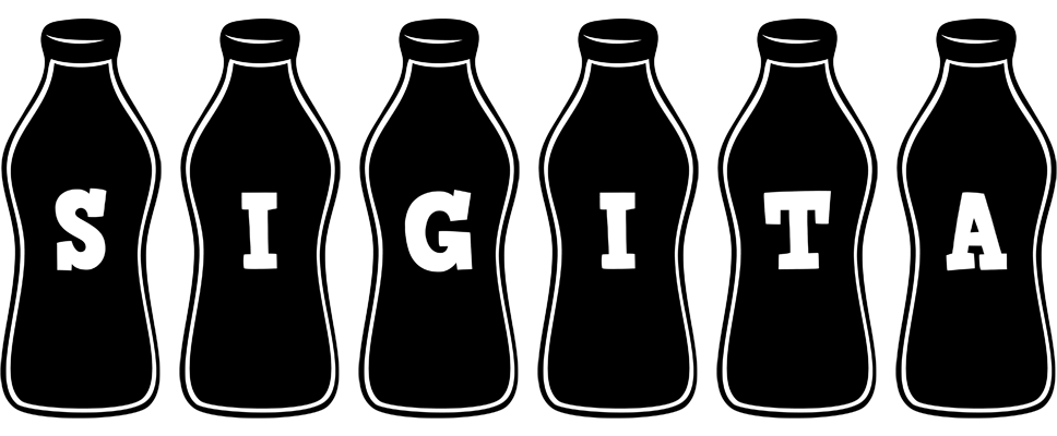 Sigita bottle logo