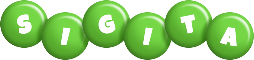 Sigita candy-green logo