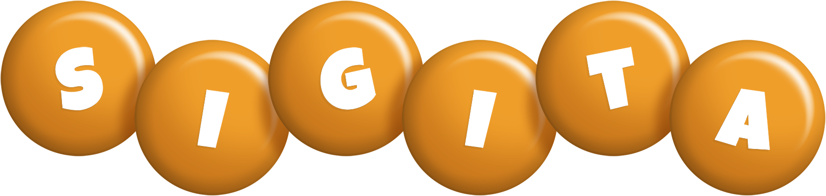Sigita candy-orange logo