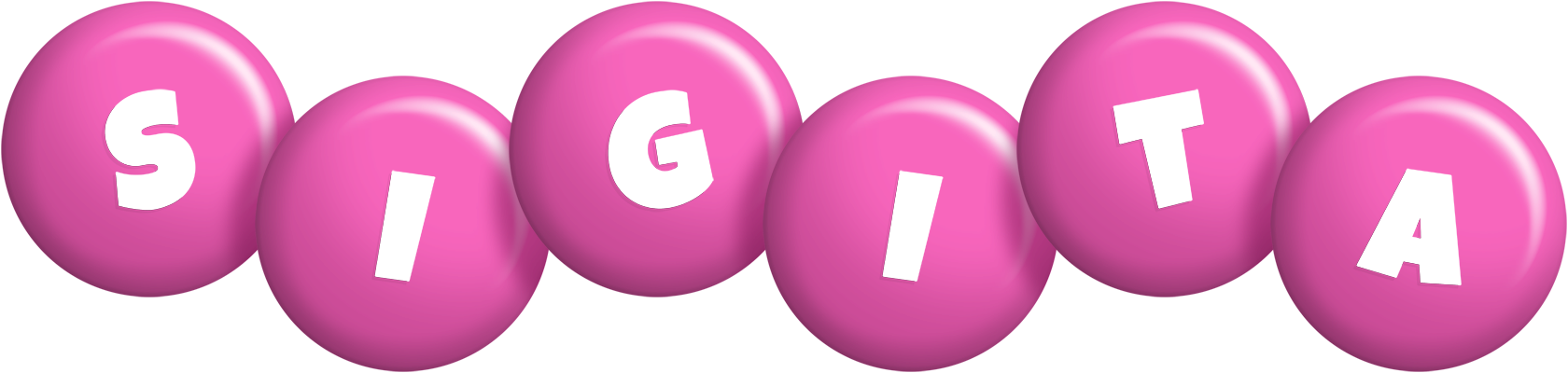 Sigita candy-pink logo