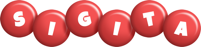 Sigita candy-red logo
