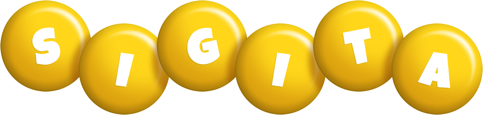 Sigita candy-yellow logo
