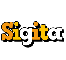 Sigita cartoon logo