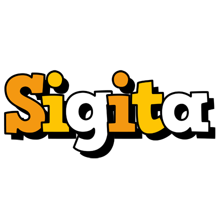 Sigita cartoon logo