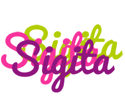 Sigita flowers logo