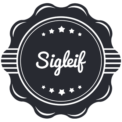 Sigleif badge logo
