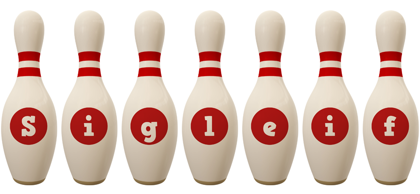 Sigleif bowling-pin logo