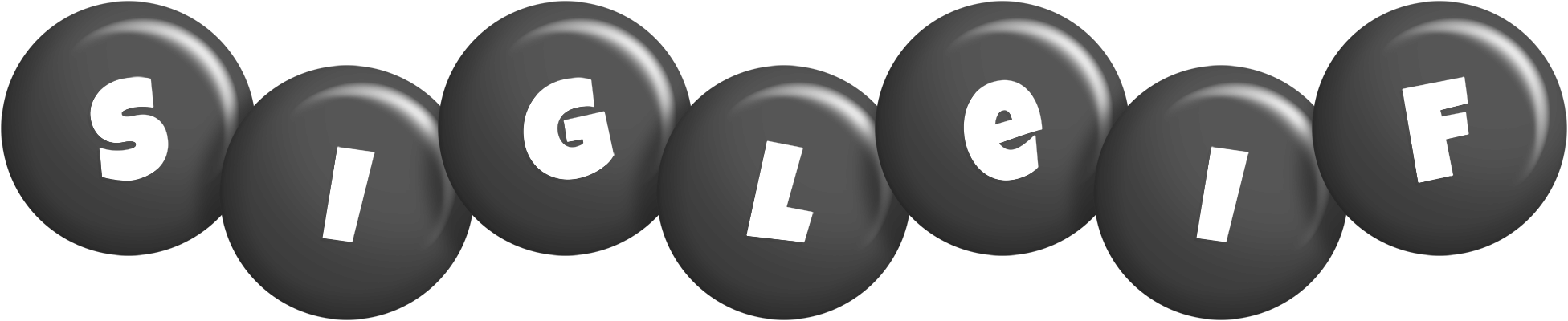 Sigleif candy-black logo