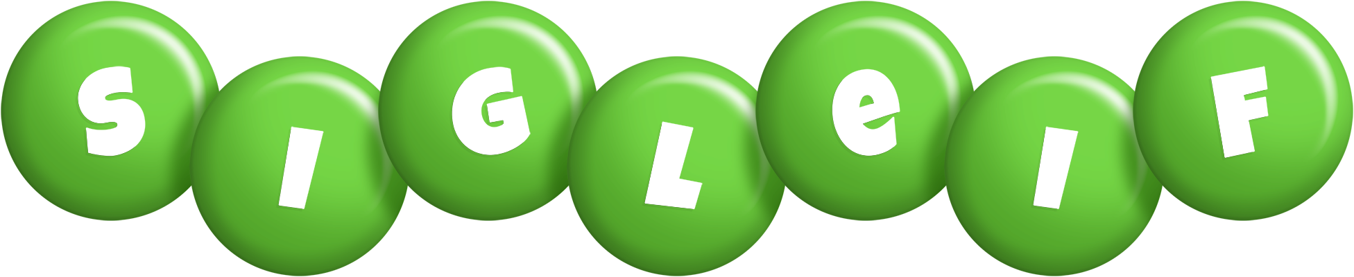 Sigleif candy-green logo