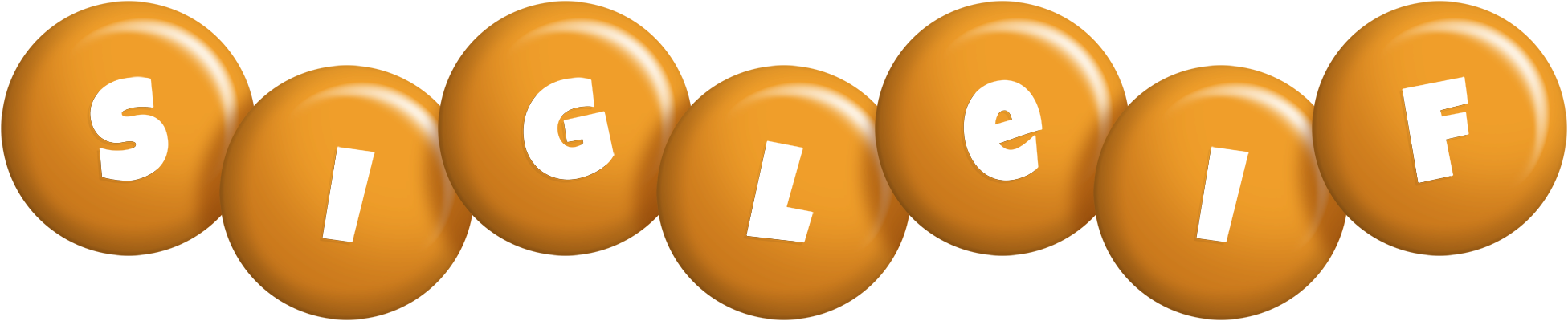 Sigleif candy-orange logo