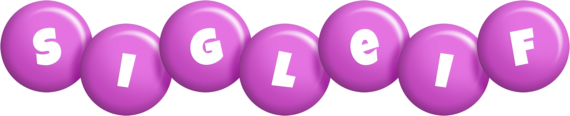 Sigleif candy-purple logo