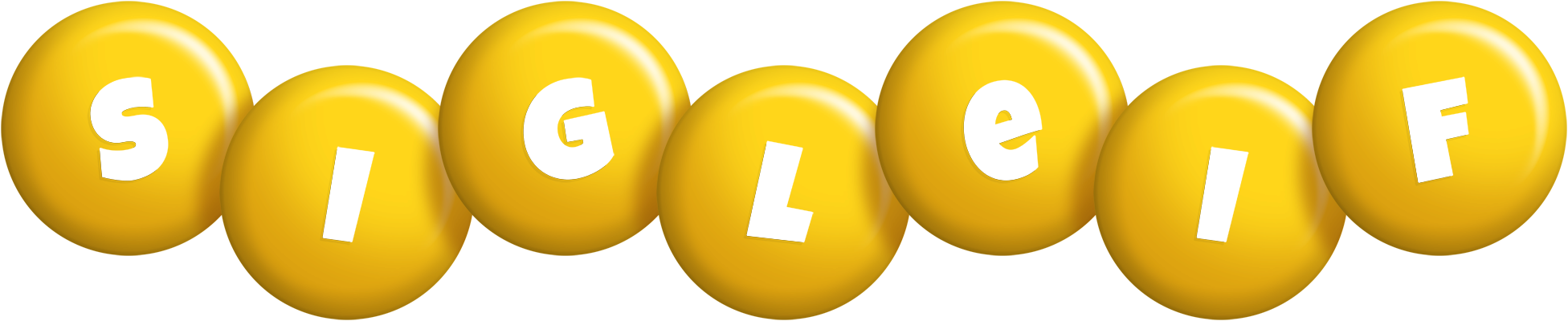 Sigleif candy-yellow logo