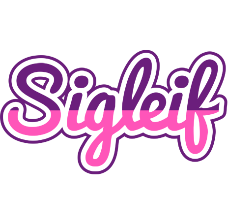 Sigleif cheerful logo