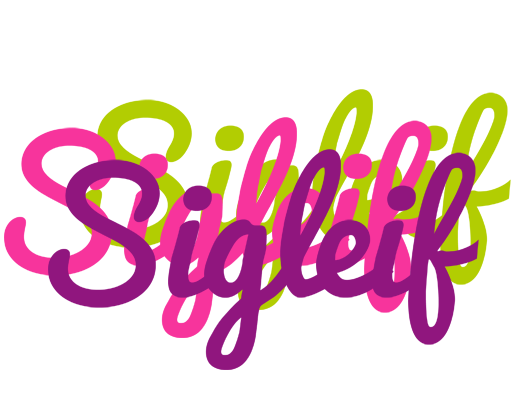 Sigleif flowers logo