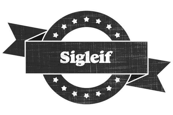 Sigleif grunge logo