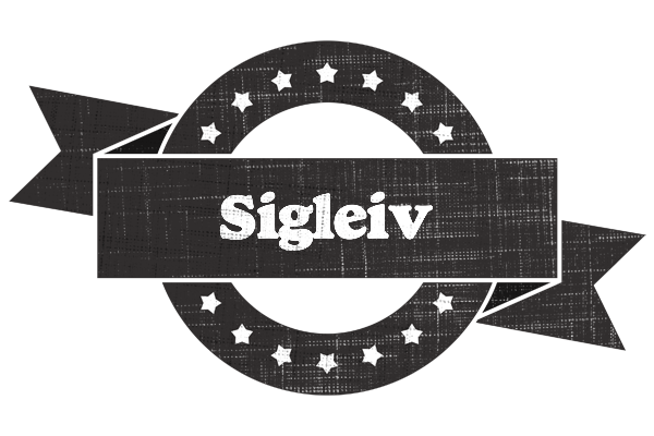 Sigleiv grunge logo