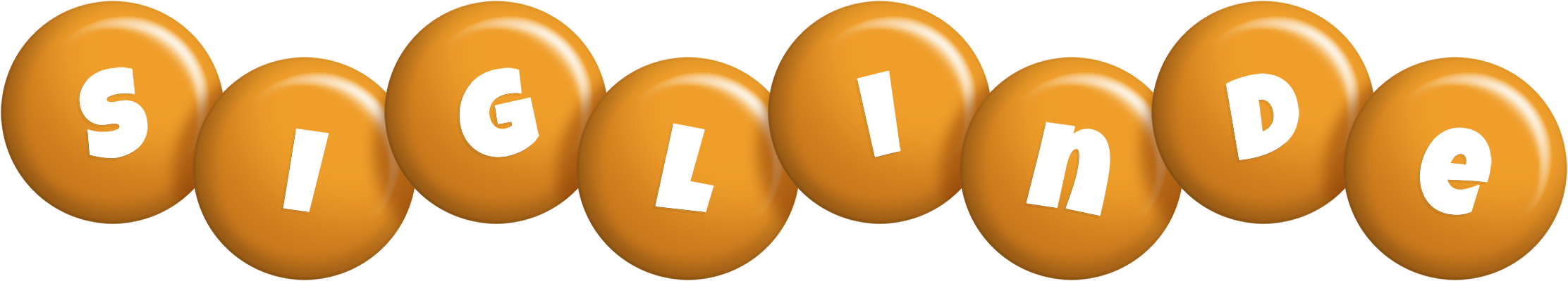 Siglinde candy-orange logo
