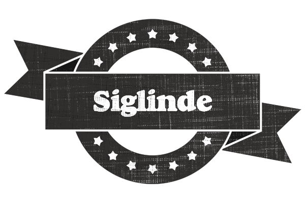 Siglinde grunge logo