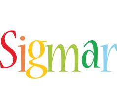 Sigmar birthday logo