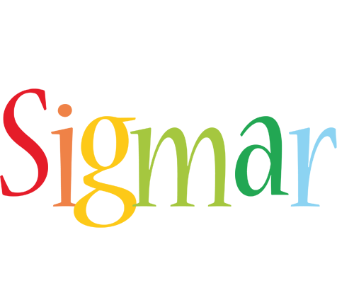 Sigmar birthday logo
