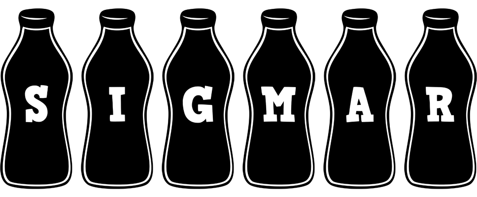 Sigmar bottle logo