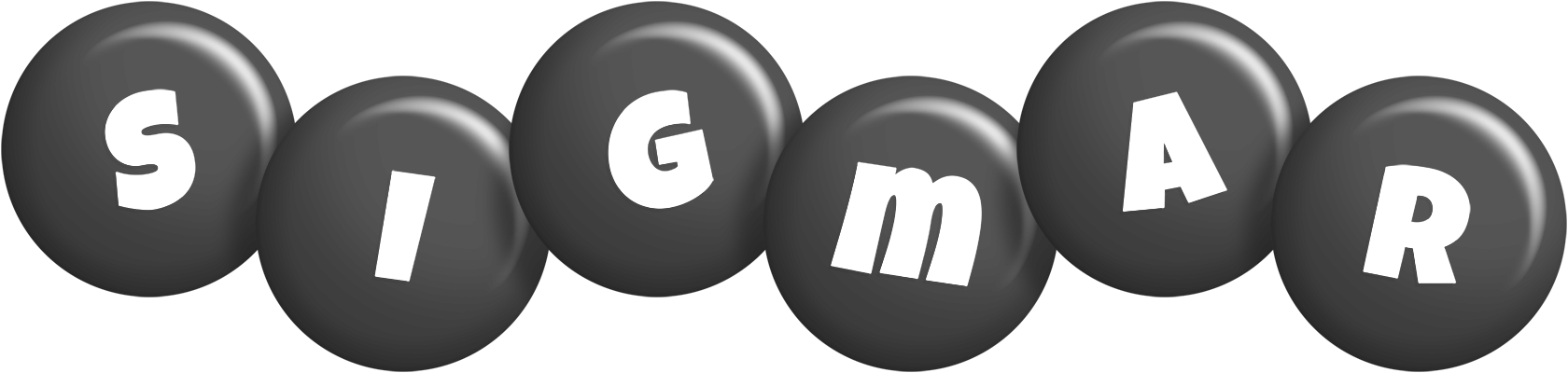 Sigmar candy-black logo