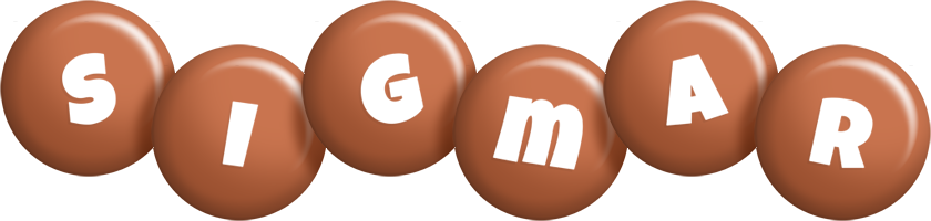 Sigmar candy-brown logo